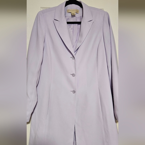 Apostrophe Light Purple Women's Blazer Size 8 - Picture 4 of 5
